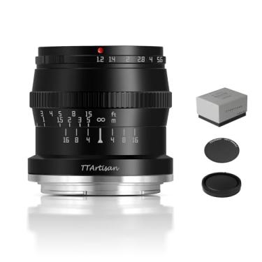 Imagem de TTArtisan Lente de foco manual F1.2 APS-C de 50 mm para câmeras Nikon Z Mount como Z50 (outras configurações de câmera de quadro completo: modo APS-C)