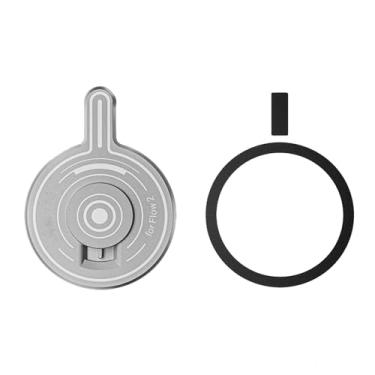 Imagem de SZZCNOX Adaptador magnético seguro compatível com Insta360 Flow 2 Pro, base de suporte magnético para celular Insta360 Flow 2 Pro Gimbal, acessórios de estabilizador de módulos magnéticos para