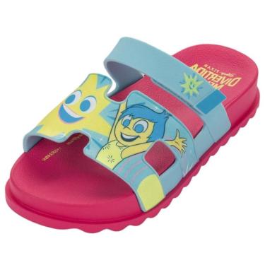Imagem de Chinelo Infantil Menina Slide Disney Tira H Divertidamente 2
