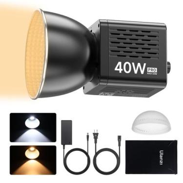 Imagem de Luz de vídeo LED ULANZI 40W Pro portátil com bateria de 3400mAh
