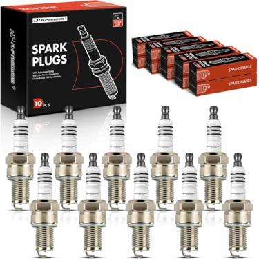 Imagem de A-Premium Velas de ignição compatíveis com Polaris Rush 600 600 Pro R, Rush 800 800 Pro S LE, SKS 700 800, SwitchBack 600 800, Touring 600 700 HO, Voyageur 650, XC 500, pacote com 10