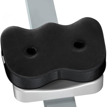 Imagem de Almofada de assento para máquina de remo compatível com Concept 2 Rower - Almofada de assento para conforto e suporte - Também serve para Hydrow, Peloton e mais - Acessórios de remo (preto)