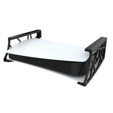 Imagem de Suporte Baixo Mesa Compatível Com Playstation 5 Fat Digital (Preto)