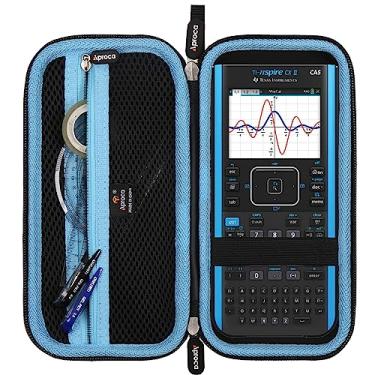 Imagem de Aproca Capa de armazenamento rígido azul, para calculadora gráfica colorida Texas Instruments TI-Nspire CX II CAS