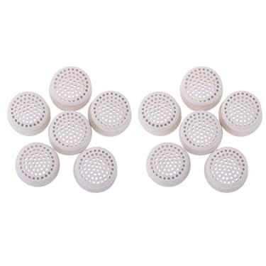 Imagem de Almencla 12 Peças de Cerâmica de Pressão de Querosene Lanterna Cabeça de Bocal para Acampamento Ao Ar Livre Tenda de óleo a Gás