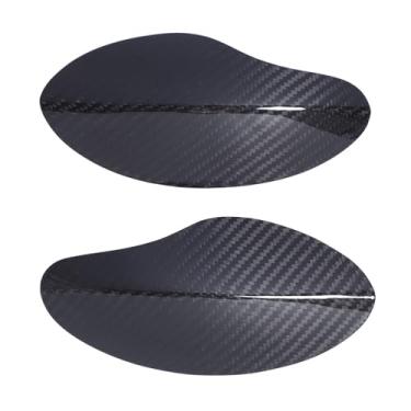 Imagem de 2 PCS Tampa de Proteção de Protetor Lateral de Motocicleta de Fibra de Carbono | Substituição Proteção Anti-colisão à Prova de Arranhões para Xmax 125 250 300 400 | Leve