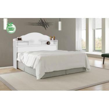 Imagem de Cabeceira Evelyn Casal Branca Carmolar