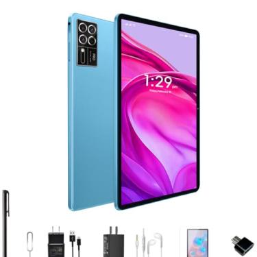 Imagem de Tablet Pro 15,8GB RAM,256GB ROM,Câmera Traseira 32MP, Câmera frontal de 16MP,Tela Imersiva de 10.1', Wifi, Android 14, 5G Dual-SIM (azul)