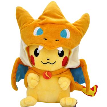 Imagem de Brinquedo de pelúcia Sanmu Cartoon Pikachu Cos Charizard