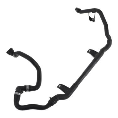 Imagem de INFINAUTO Mangueira de radiador Mangueira Aquecedora Nº 17127548229 para BMW 135i 3.0L 2008-2010 para BMW 335i 3.0L 2007 Plástico Preto 1 Peça Tubo de Retorno Dispositivo de Aquecimento Termostato