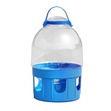 Imagem de Generic Pássaro alimentador de gaiola de pássaro bebedor de água para dispensador de água Ferramenta de alimentação para faisões pavões pavões cacacatiels, 8l