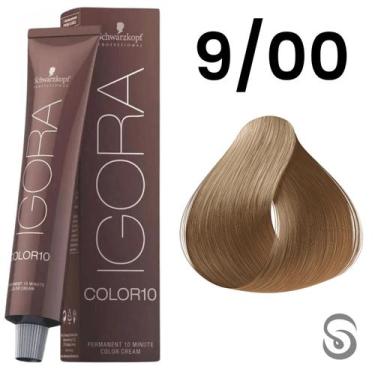 Imagem de Schwarzkopf Igora Color10 Coloração 10 9/00 Louro Extra Claro 60ml, UN