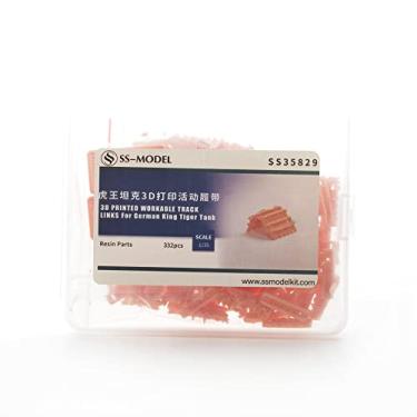 Imagem de SSMODEL 1/35 de resina impressa em 3D para tanque alemão King Tiger SS.835829 da Segunda Guerra Mundial, kit de modelo, artesanato para adultos, hobby
