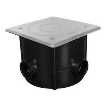 Imagem de Caixa De Passagem Com Regulagem Tampa Inox - Brustec
