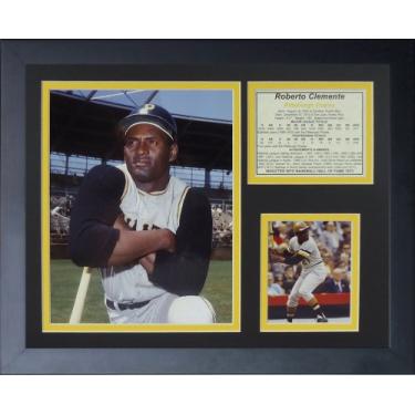 Imagem de Legends Never Die Roberto Clemente – Colagem de fotos emoldurada, 28 x 35 cm