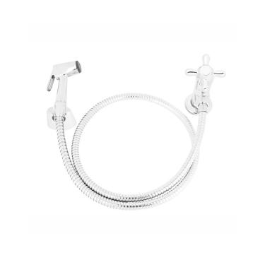 Imagem de Ducha Docol Higienica com registro gatilho Trio Chrome