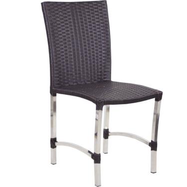 Imagem de Cadeira em Alumínio Cannes, Mesa de Jantar, Cozinha - Trama 