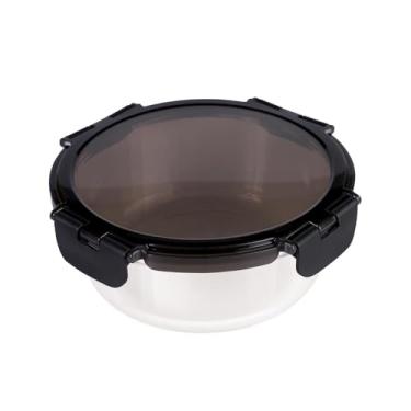 Imagem de Mor - Pote Refratário Redondo com Tampa Preta 950ml