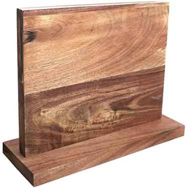 Imagem de Azauvc Suporte Magnético Para Facas, Bloco Universal Com Ímã Forte De 30 X 25 Cm, Exposição E Armazenamento