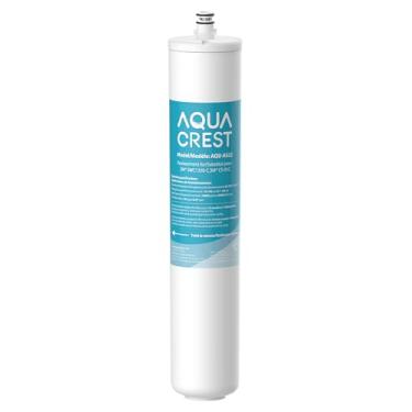 Imagem de AQUA CREST Filtro de água sob a pia AS22, substituição para 3M® SWC1350-C e CS-91C, reduz 99% de cloro, mau gosto e odor, escala, substituição para filtro de água 3M®, 12 meses