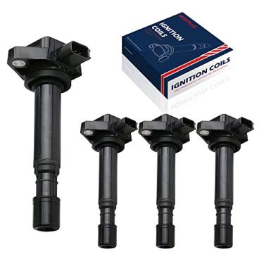 Imagem de Molas de ignição compatíveis com 01-05 Acura EL 01-09 Acura MDX 01-05 Honda Civic 03-08 Honda Pilot UF400 (pacote com 4)