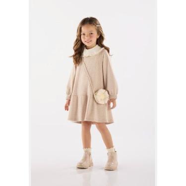 Imagem de Vestido Manga Longa Infantil Xadrez Up Baby, 10