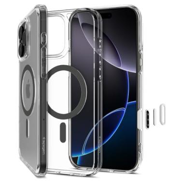 Imagem de Capa Spigen para iPhone 16 Pro Max, Ultra Hybrid T [MagFit] Compatível com MagSafe - Grafite