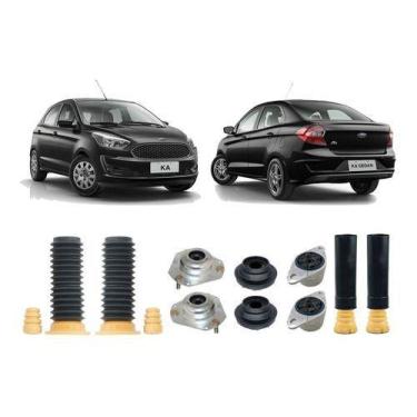 Imagem de 4 Kits Suspensão Dianteira Traseira New Ka 2018 2019 2020 - QualyKits