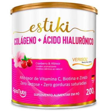 Imagem de Estiki Colágeno + Ácido Hialurônico 200g - Apisnutri
