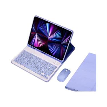 Imagem de Teclado Mágico Para iPad pro 11 12.9 Air 4 5 M2 pro 11 13 M4 Mini 6 7 