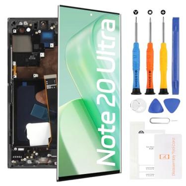 Imagem de OLED para Samsung Galaxy Note20 Ultra Tela de substituição 17.5 cm LCD Display Touch Digitalizador Vidro Montagem Ferramentas (Adequado para 4G SM-N985 e 5G SM-N986)