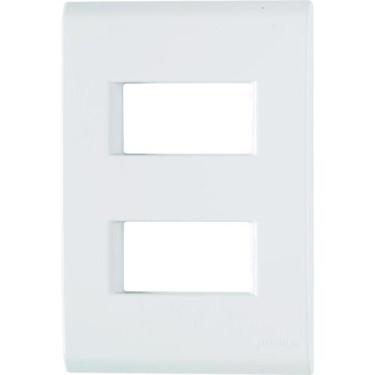 Imagem de Espelho 2 Seções Separadas 4x2 Liz 57106206 Branco Tramontina - 000071