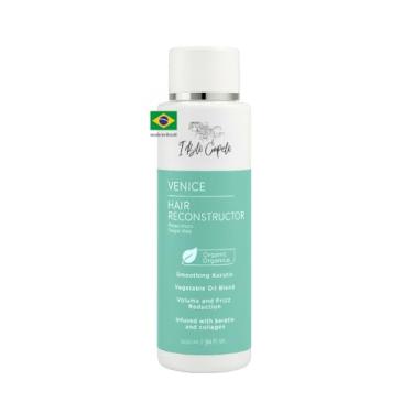 Imagem de I Belli Capelli Venice Hair Reconstructor, Tratamento Capilar de Queratina Orgânica para Alisamento em 1 Passo - Livre de Formaldeído, Queratina Orgânica, Queratina Para Alisar o Cabelo Sem Formaldeído (16,9 Fl Oz/500 ml).