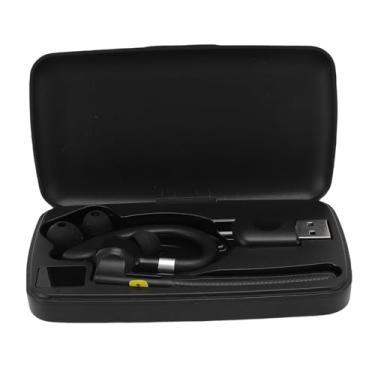 Imagem de ASHATA Fone de Ouvido Bluetooth V5.4, Fone de Ouvido única, Ruído Cancelando o Fone de Ouvido Sem Fio Com Caixa de Carregamento, Emparelhamento Automático, para Caminhoneiro, Direção,