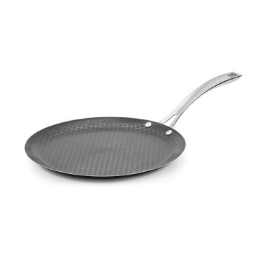 Imagem de Cuisinart Panelas de aço inoxidável antiaderentes FusionPlus, frigideira redonda de 30,5 cm com tecnologia de cerâmica PURELYSEAR livre de PFAS, à prova de arranhões, alças frias, pode ser lavada na
