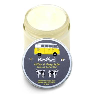 Imagem de Hidratante facial de sebo Vanman's Sallow and Honey Balm 75mL - The Va