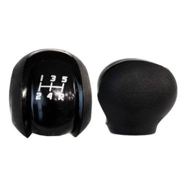 Imagem de Manopla Bola Câmbio Argo Cronos 2017 2018 2019 2020 2021 Preta - TOP -