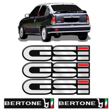 Imagem de Kit Adesivo P/ Kadett Gsi Bertone Resinado Genérico - SPORTINOX, Polié
