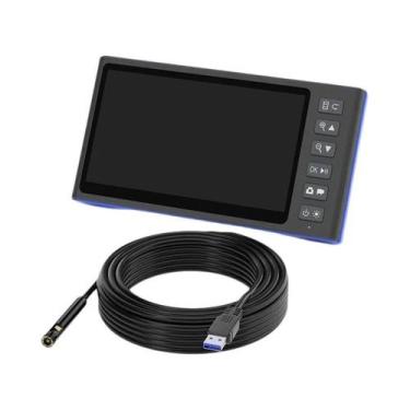 Imagem de Câmera Endoscópica De Inspeção Automotiva Com Tela IPS À Prova d'Água 
