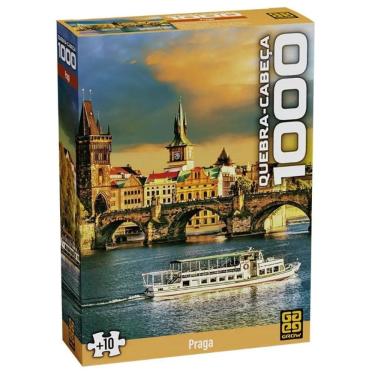 Imagem de Quebra-cabeça 1000 peças Praga - Grow