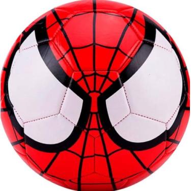 Imagem de Bola De Futebol do Homem-aranha material sintético Tamanho Oficial - C