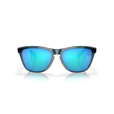 Imagem de Óculos de Sol Oakley Polarizado Frogskins 0OO9013 9013F6 Tam 55 / Preto - Lentes Prizm Sapphr Irid Polar