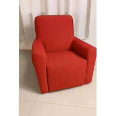 Imagem de Capa de Poltrona 1 Lugar do Papai Coladinha Ajustável Protetora Sala Q