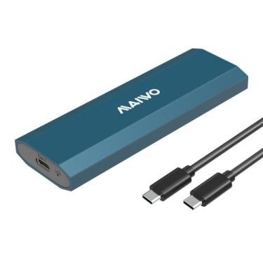 Imagem de Compartimento SSD MAIWO M.2 para PCIe NVMe e NGFF SATA 8TB USB C