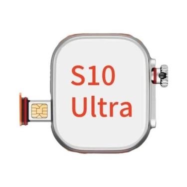 Imagem de Smartwatch S10 Ultra 256GB Android 9 Com Câmera Rotativa GPS WiFi 4G 5