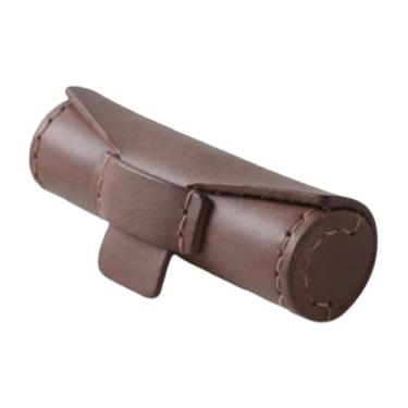 Imagem de Zialofi Mini bolsa para batom, mini porta-bálsamo labial compacto, à prova de arranhões, presente feminino, capa para batom multiuso, organizador de maquiagem