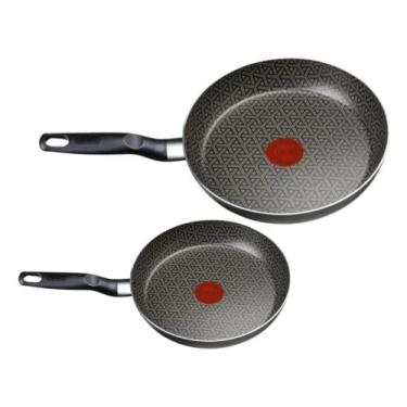 Imagem de Kit 2 Frigideira Antiaderente Rochedo Robusta 18cm E 20cm