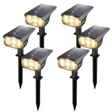 Imagem de Lámparas Solares para Exteriores LEREKAM 40 LEDs 3 Modos USB Impermeab