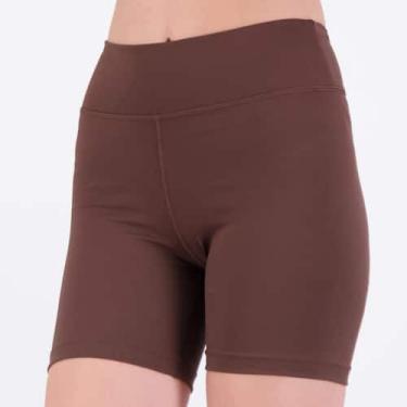 Imagem de Bermuda Fila Flat Life II Feminina Marrom, M