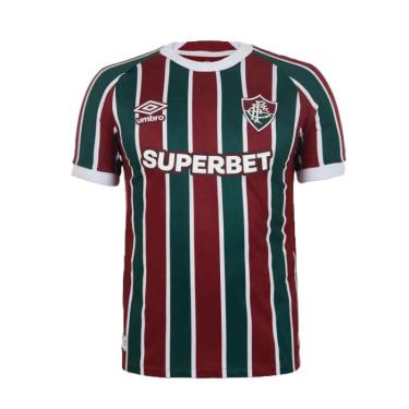 Imagem de Camiseta Umbro Fluminense OF I 25 Masculino - Verdebord